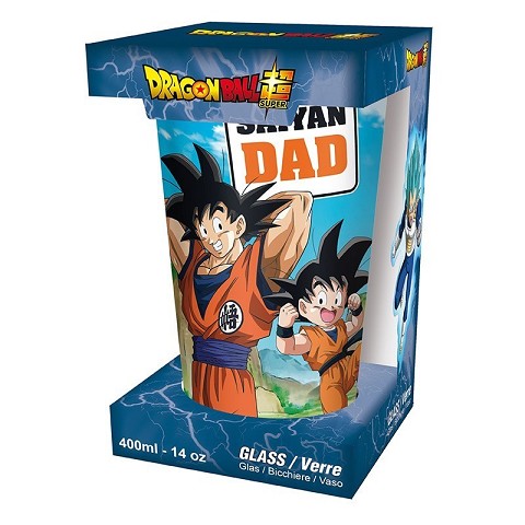 Bicchiere Di Vetro Dragon Ball Super - Saiyan Dad