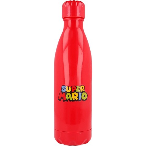 Borraccia Super Mario Logo Rossa