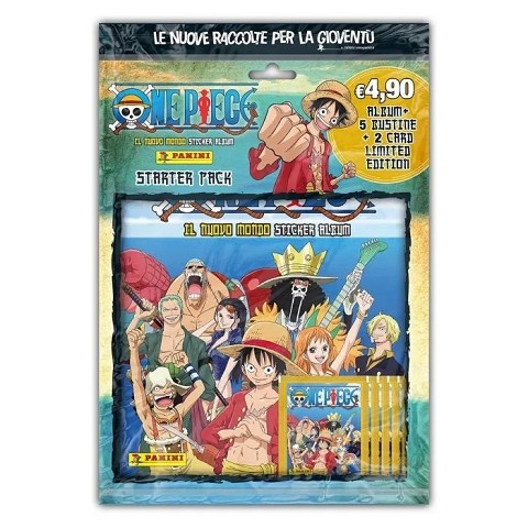PANINI Stickers One Piece Starter Set Album