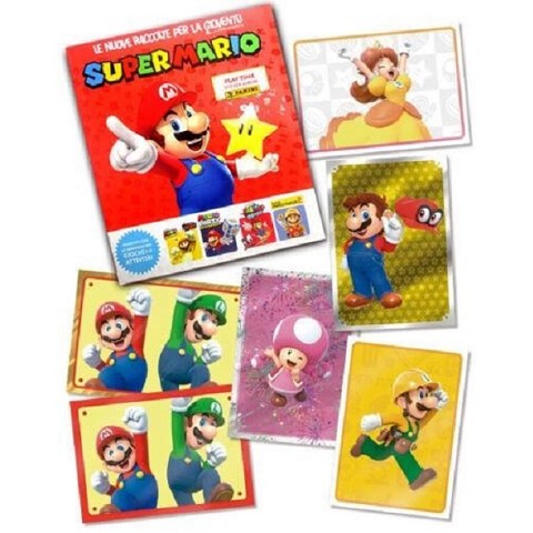 PANINI Stickers Super Mario Album Starter Pack