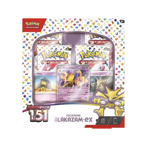 Pokemon Scarlatto e Violetto 151 Collezione Alakazam-Ex