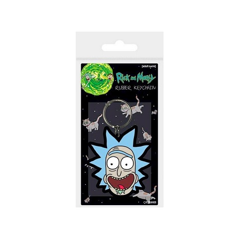 Portachiavi Rick And Morty - Rick crazy smile Keychain