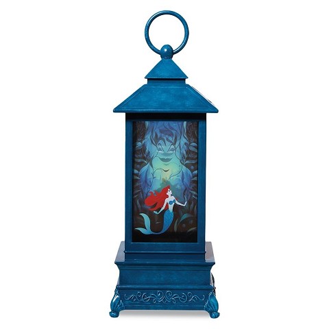Disney Showcase Collection - Ariel and Ursula Water Lantern With Glitter