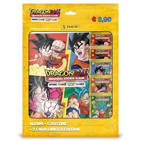 PANINI Stickers Dragon Ball Universal Album Starter Pack