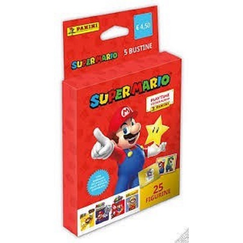 PANINI Stickers Super Mario Ecoblister 5 Buste