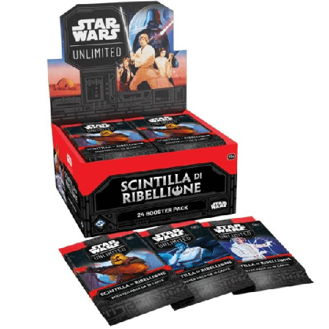 Star Wars Unlimited Scintilla Di Ribellione 1 Box 24 Buste