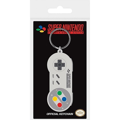 Nintendo: Snes Controller Rubber -Rubber Keychain