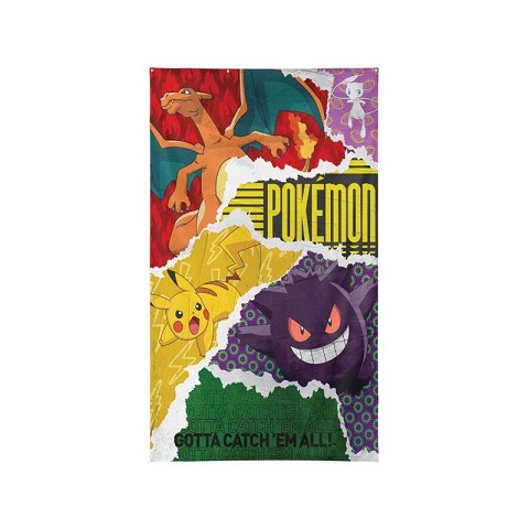 Wall Decor Pokemon Gotta Catch’ Em All! 125x85cm