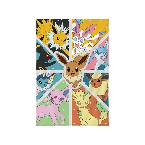 Wall Decor Pokemon Eevee Transformation 125x85cm