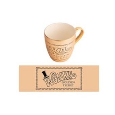 Tazza Willy Wonka Golden Ticket