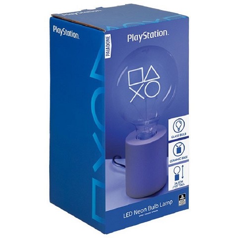 Paladone Lampada Neon Bulb Playstation simboli
