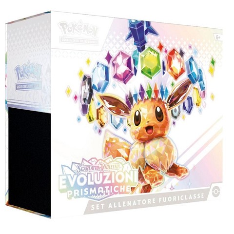 Pokemon Scarlatto e Violetto Evoluzioni Prismatiche Set allenatore Fuoriclasse