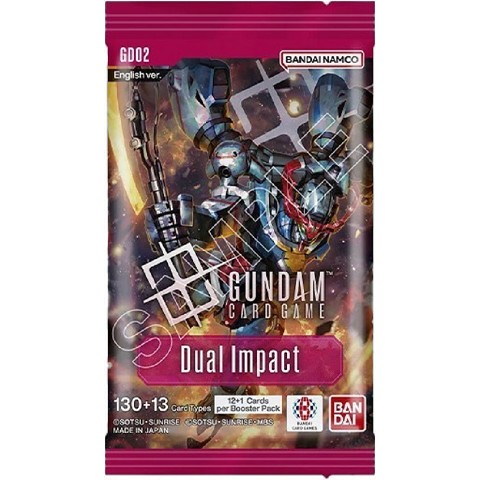Gundam ENG Card Game GD-02 Box 24 Bustina