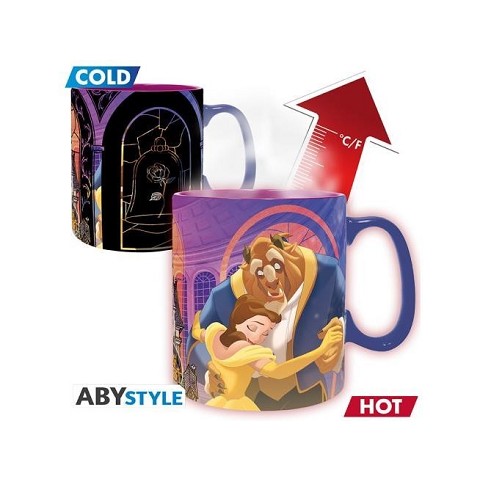 Tazza Cambia Colore Disney La Bella e La Bestia