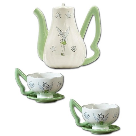 Set Teiera + 2 Tazzine Peter Pan Tinker Bell