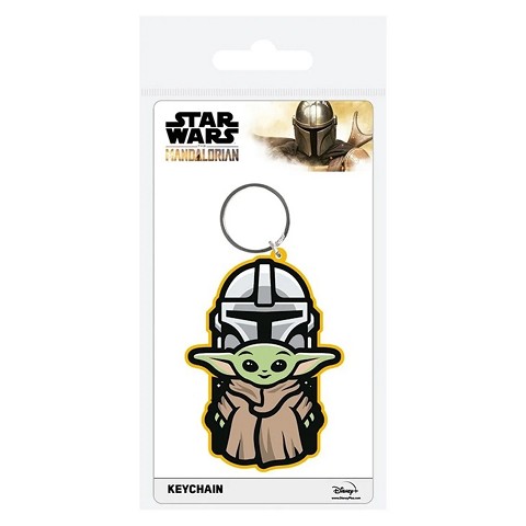 Portachiavi Star Wars The Mandalorian Child e Protector