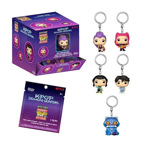 Mystery Pop Keychain K-Pop Demon Hunters