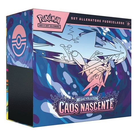 Pokemon ITA MEGAEVO Caos Nascente Set Allenatore