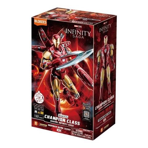Marvel Hero Champion Class Iron Man MK85 Blokees