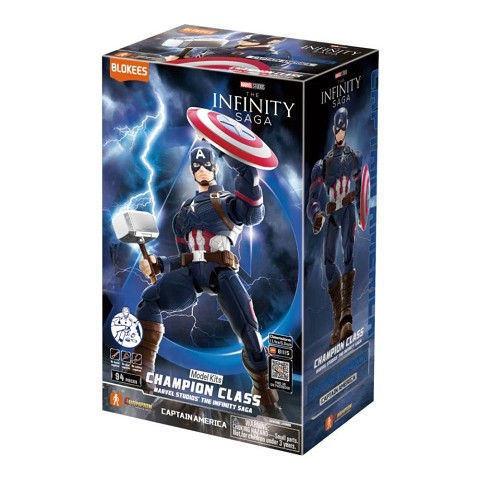 Marvel Hero Champion Class Captain America Blokees