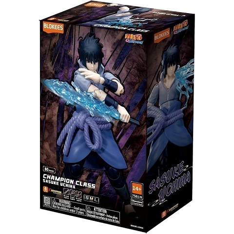 Naruto Shippuden Champion Class Sasuke Uchiha Blokees