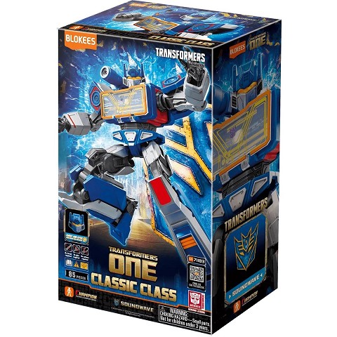Transformers Classic Class Sound Wave Blokees