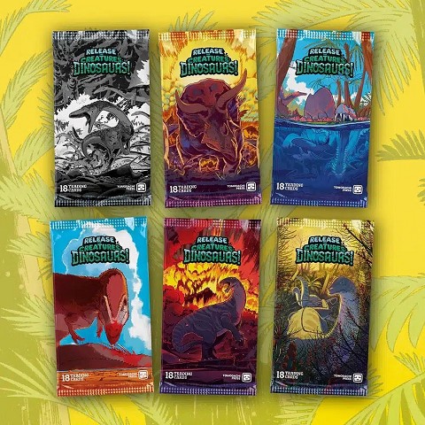 Release The Creatures Dinosaurs Bustina