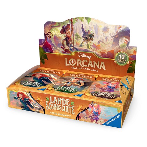 Lorcana Lande Sconosciute Box 24 Bustine