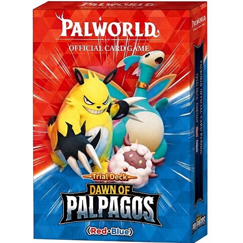Palworld ENG Dawn of Palpagos Red Blue Deck TD01 1 Mazzo