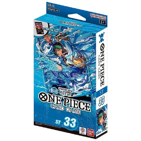 One Piece ENG Starter Deck Blue Kuzan ST-33 1 Mazzo