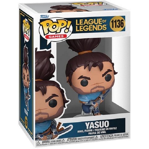 FUNKO POP League of Legends Yasuo 1136