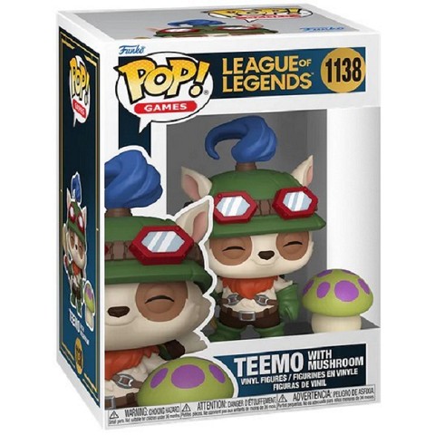 FUNKO POP League of Legends Teemo w/Mushroom 1138