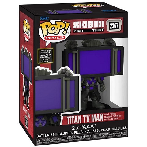 FUNKO POPS Skibidi Toilet Titan TV Man 2367