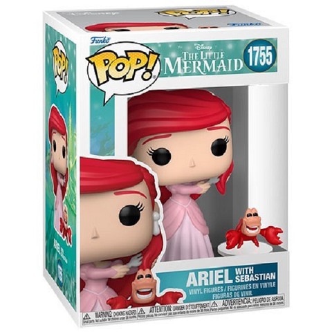 FUNKO POP Disney La Sirenetta Ariel with Sebastian 1755