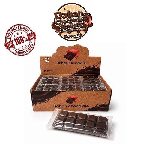 Slow Rise Daban Chocolate Squishy 16cm 1pz