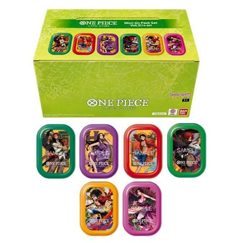 One Piece ENG Tin Pack Set Vol.3 TS-03 1pz Assortimento