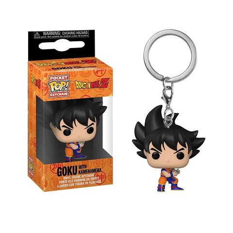 Dragon Ball Z - Goku With Kamehameha Keychain