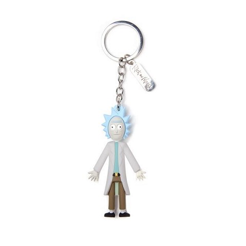 Rick And Morty - Rick Rubber Keychain