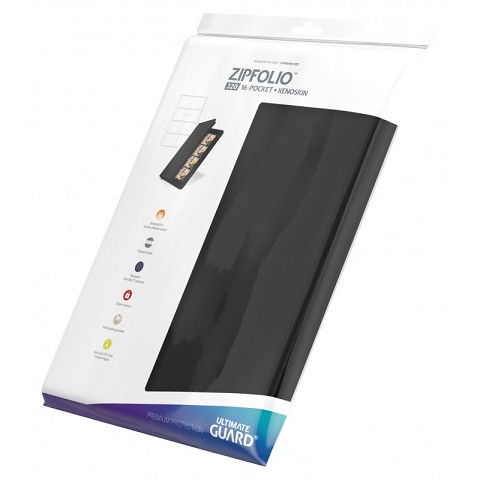 Album Zipfolio 320 Cards - 16-Pocket XenoSkin Black