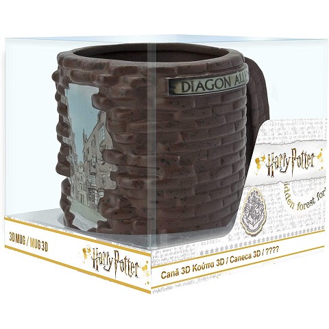 Harry Potter Diagon Alley Mug 3D