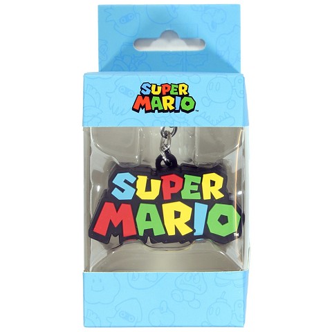 Super Mario - Logo Keychain