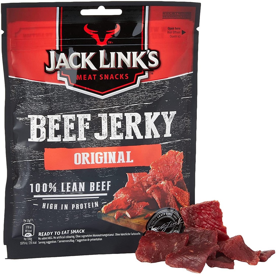 Jack Link's Beef Jerky Original - 70g Jack Link's, Carne Secca Online, Carne  Secca Nativi Americani, Beef Jerky Dove Comprare